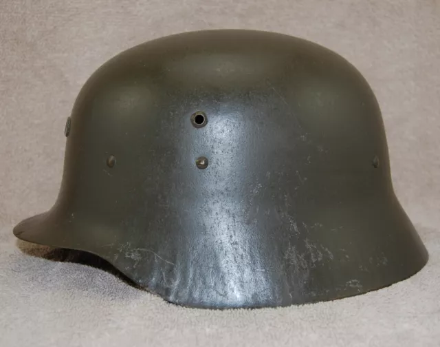 Spanish M42 German Style Steel Combat Helmet with Liner