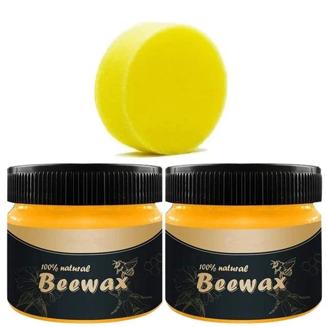 1x Beeswax Furniture Polish Wood Seasoning Beewax Natural Wax Traditionaln