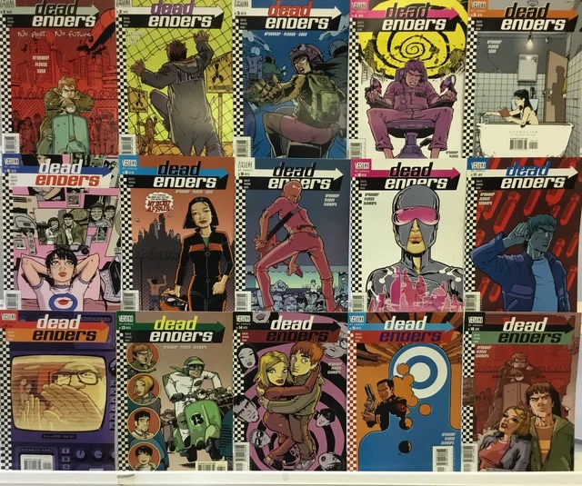 Dead Enders Near Complete Set #1-6 #8-16 VF/NM DC Vertigo Comic Run Lot