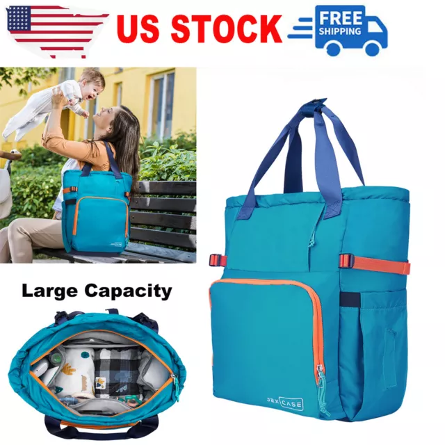 Living Traveling Share Baby Diaper Bag Multi-Function Travel Waterproof Backpack 2