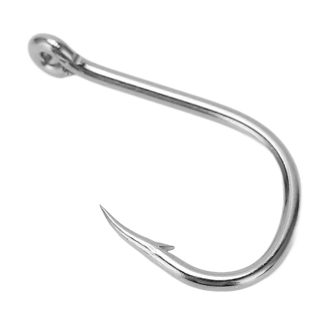(8) Heavy Duty Stainless Steel Fishhook Heavy Duty Stainless Steel