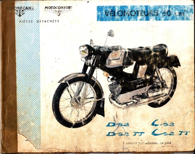 MBK mobylette motobecane motoconfort d52 tweedehands   De Parking