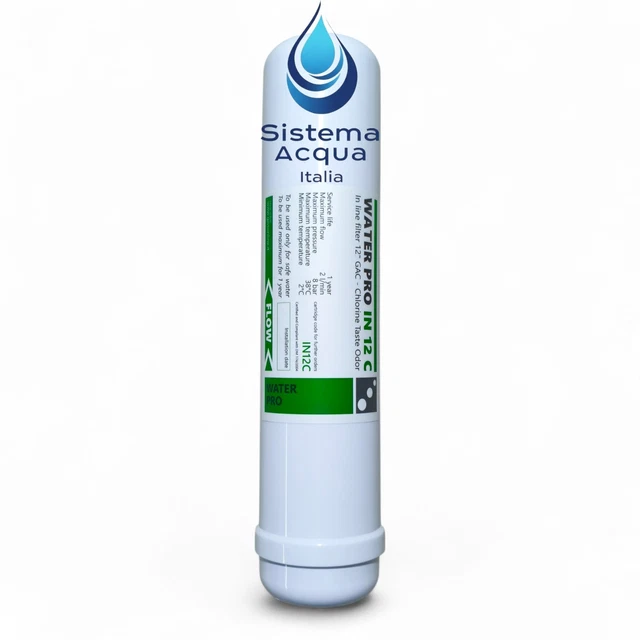 Green Filter 9-3/4 1 Micron: Polypropylene Sediment Cartridge