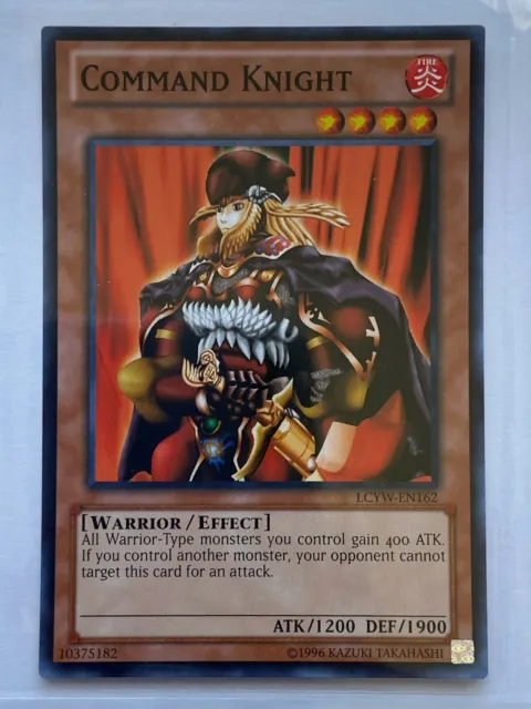 Yu-Gi-Oh Command Knight LCYW-EN162 Unlimited Edition Common NM