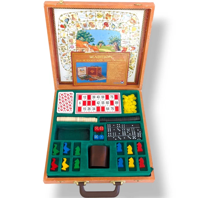 Janod Coffret Multi-Jeux Carrousel – 5 Jeux De Société Classiques Pour Toute La Famille Janod Coffret Multi-Jeux Carrousel – 5 Jeux De Société Classiques Pour Toute La Famille