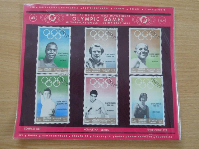 Sharjah Briefmarken Olympic Games