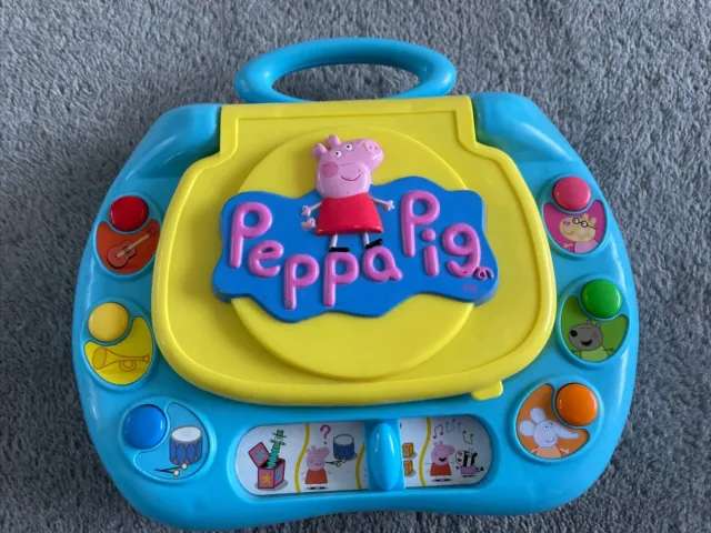 Peppa Pig Musical Talking Learning Toy. Good Conditions