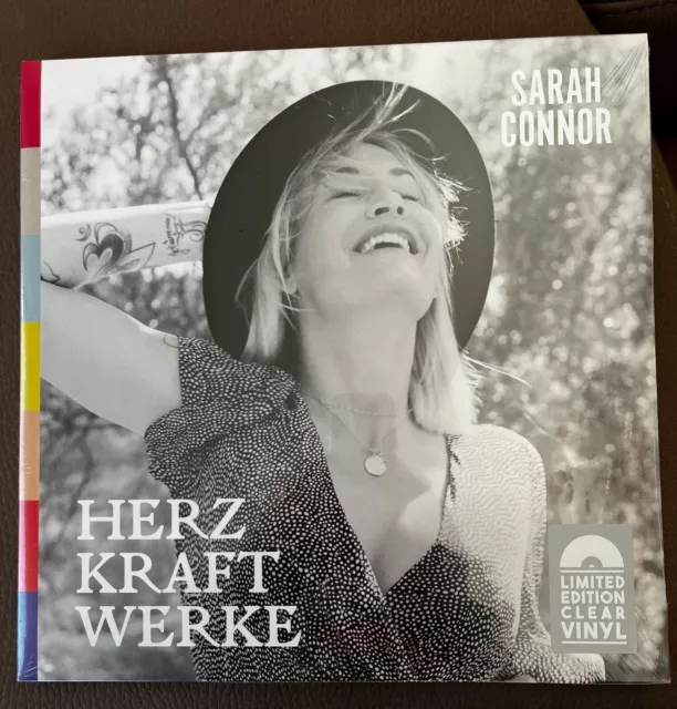 Sarah Connor - Herz Kraft Werke Limited Edition Clear 2 Vinyl LP Gatefold  NEU
