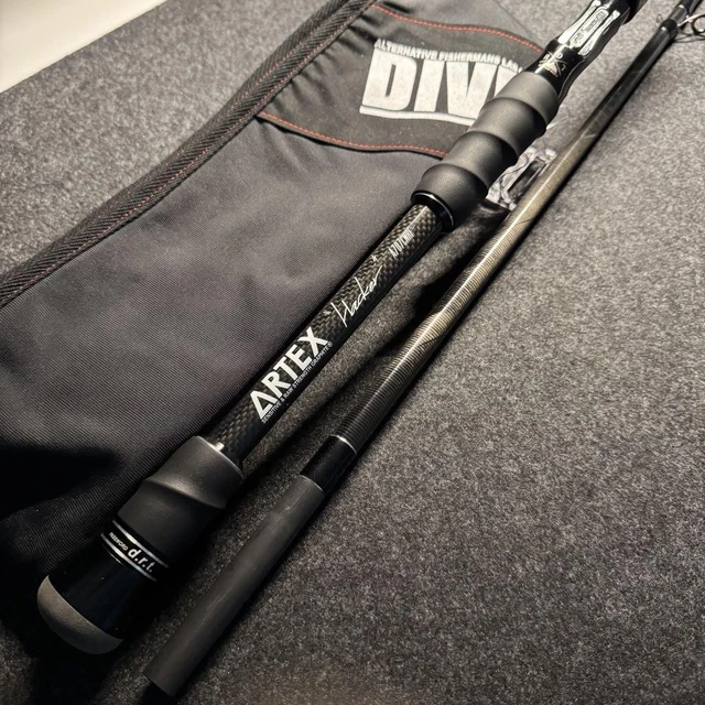 DRT ARTEX 2-PIECE Set Spinning Rods with Bag Used $5,553.63