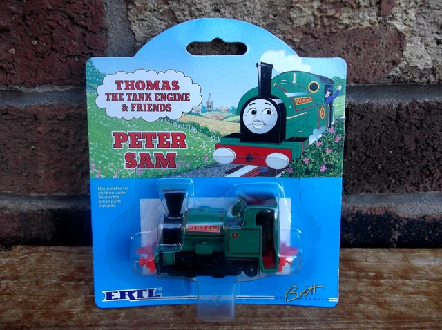 THOMAS THE TANK Engine & Friends ERTL PETER SAM TRAIN DIECAST NEW ...