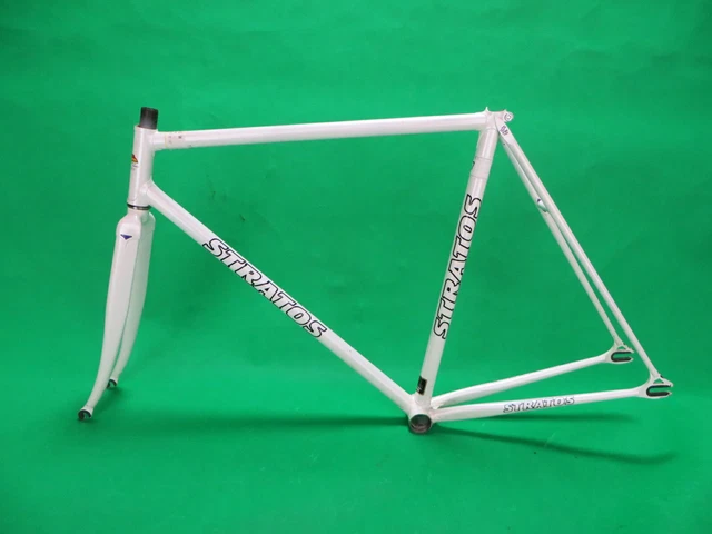 Stratos Columbus Max Fork NJS Keirin Frame Set Track Bike Fixed Gear 53.5cm