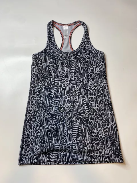 Ivivva Lululemon Girls Size 12 Multi Printed Racerback Athletic Tank Top