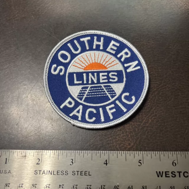Vintage Unused Railroad Patch Southern Pacific Lines