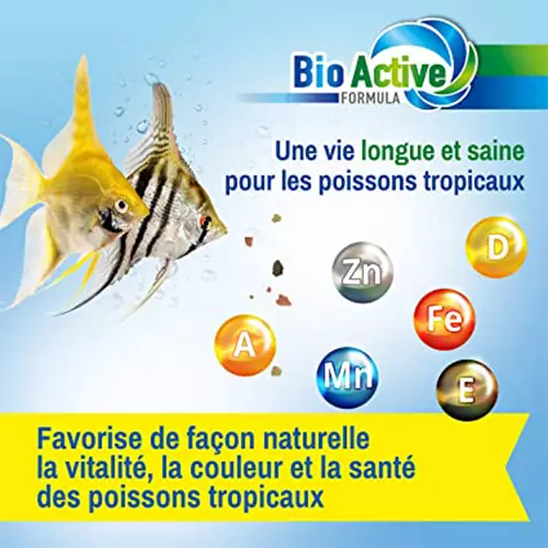 TetraMin en Flocons, Aliment Premium Complet pour Poissons Tropicaux, 10L 2