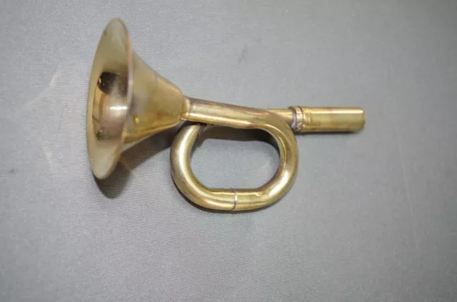 Messing Stethoskop Hörrohr Hearing Pipe Hörmaschine Ear Trumpet 15 cm
