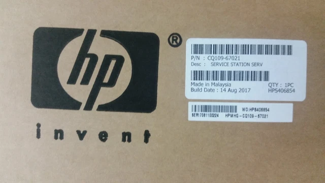 CQ109-67021 HP Service Station Assembly & Cable - NEW