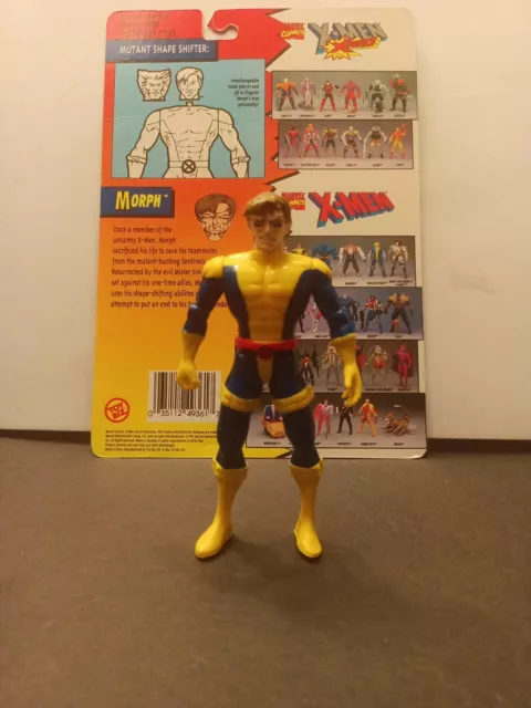 X-Men 1994 Morph Action Figure Mutant Shape Shifter Marvel Toy Biz Incomplete