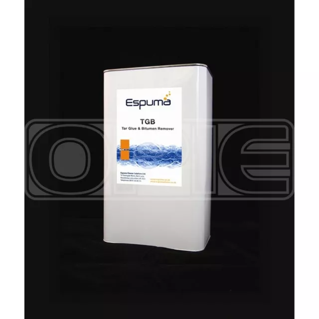 Espuma TGB Tar Glue Bitumen Remover Solvent Easy To Use 5L 5 Litres (0306-05)