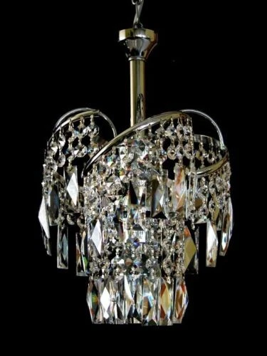 Lustre Imitation Cristal Maison Du Monde - Gris - Neuf Avec étiquette