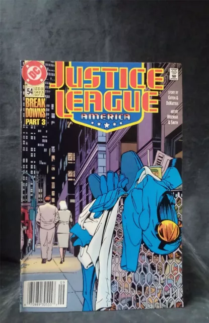 Justice League America #54 1991 DC Comics Comic Book