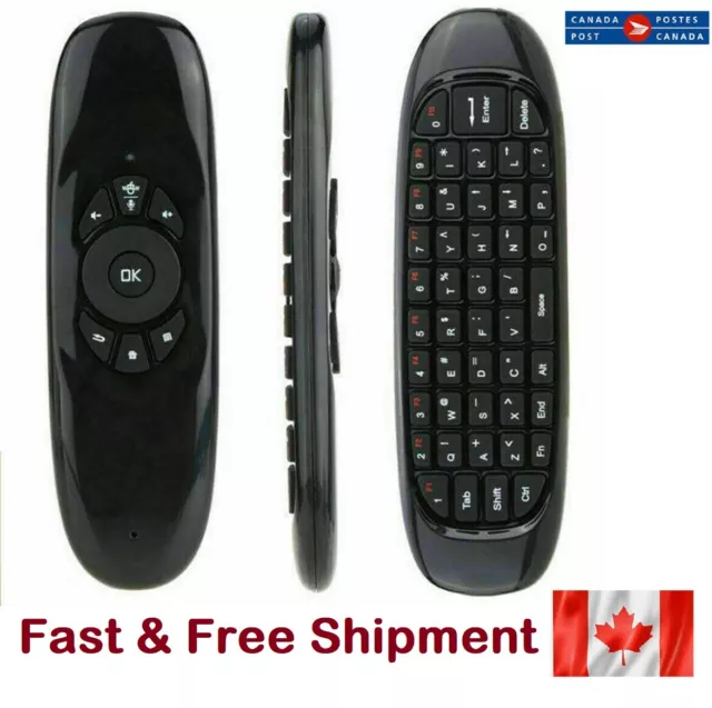 C120 2.4 Voice Control Remote Air Mouse Wireless Keyboard for Android TV Box