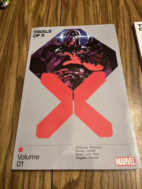 Trials of X TPB lot Volume 1 2 3 Vol X-Men Marvel Trial Magneto 2