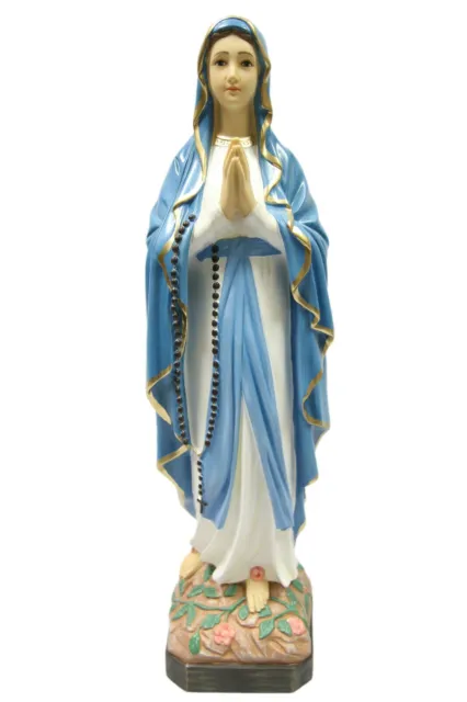 25& OUR LADY of Lourdes Virgin Mary Mother Catholic Statue Indoor ...