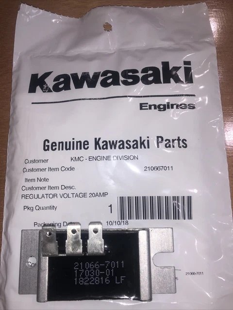 Genuine Oem Kawasaki Part # 21066-7011 Voltage Regulator; Rectifier 21066-7003