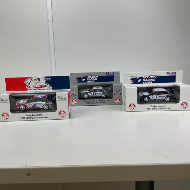 Holden HSV HRT Scale Model Commodores - Craig Lowndes & Greg Murphy (X) S#571