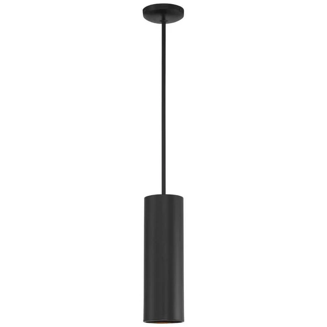 Access Lighting Island Pendant Light Incandescent Metal Shade Matte Black 120V