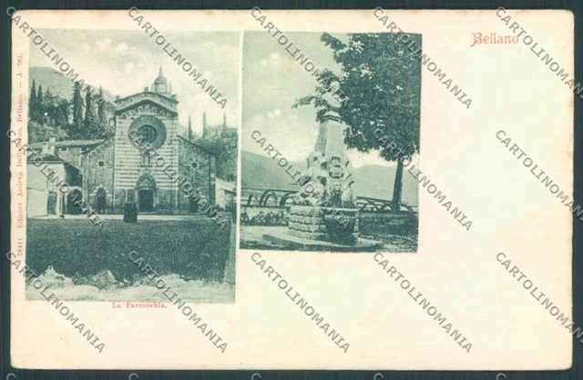 Lecco Bellano cartolina LQ4731