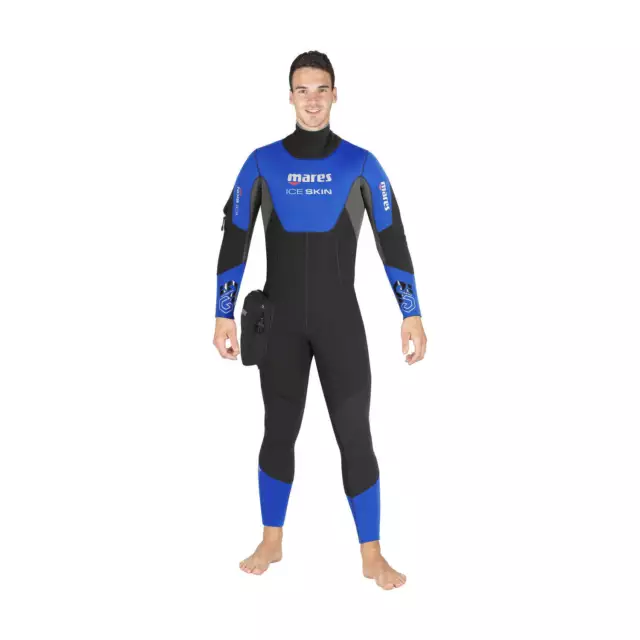 MARES Traje de neopreno seco para hombre ICE SKIN 70