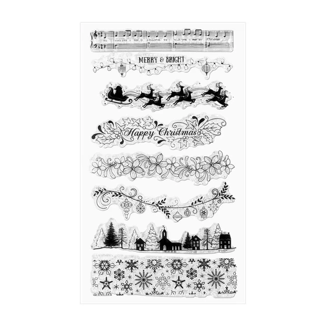 Silicone for Scrapbooking Transparent Seal Stamp Stamp Scrapbook