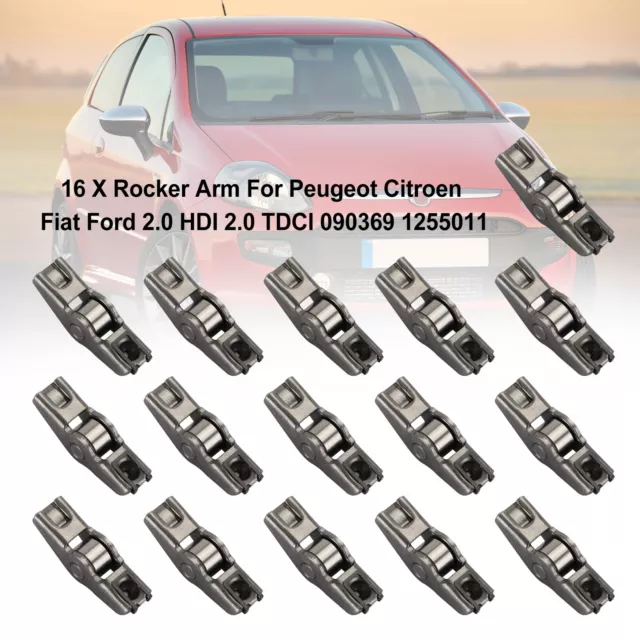 16 X Rocker Arm For Peugeot Citroen Fiat Ford 2.0 HDI 2.0 TDCI 090369 1255011 OW