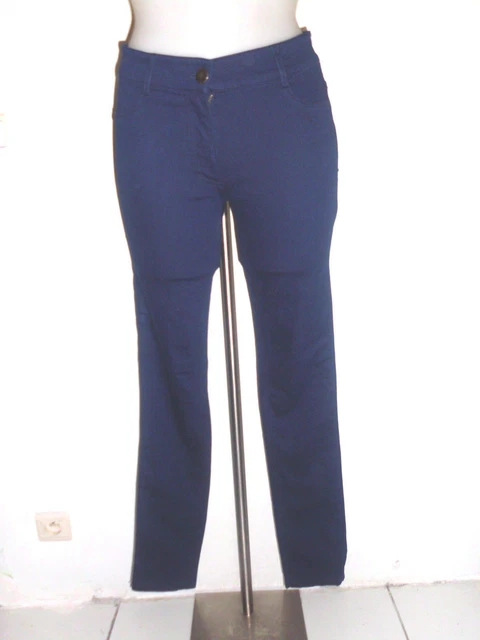 Moulant Jegging Taille Basse Mar Collection Bleu Marine T:36