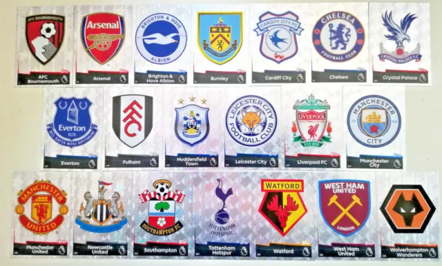 MATCH ATTAX 2018/19 18/19 FULL TEAM SETS premier league