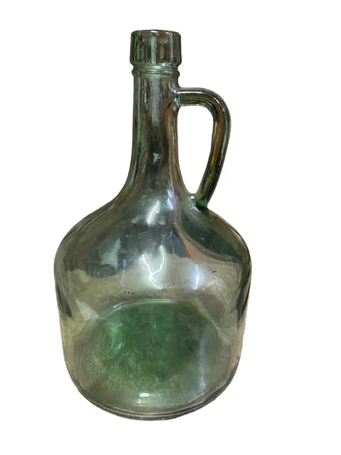 Lot De 13 Bouteilles Anciennes En Verre, Flacons Type Dame-Jeanne