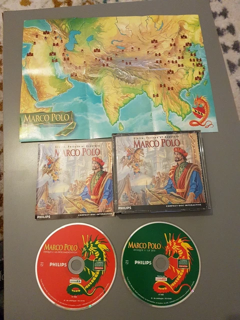 Marco Polo Gloire Fortune Et Aventure Philips Cd-I Cdi Jeux Video Film