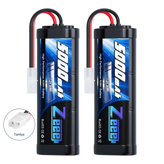 Gens Ace 5000mAh 7.2V NIMH Battery With Tamiya Plug - STAR RC