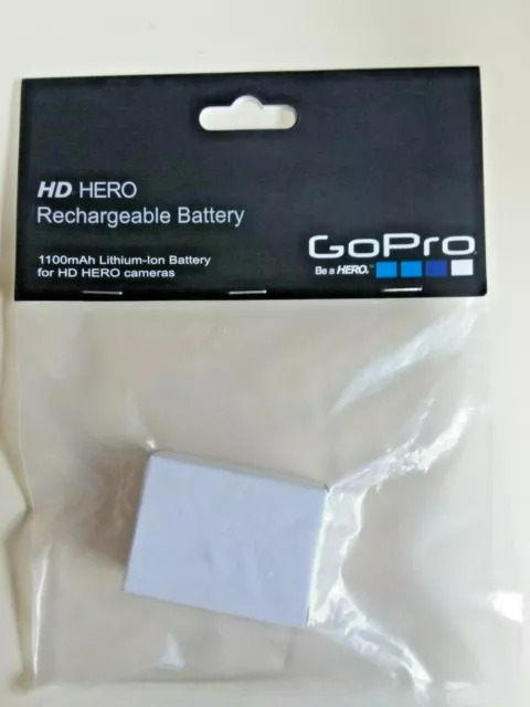 Batterie rechargeable 1100Ah pour caméra HD HERO GoPro AHDBT-001