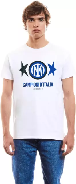 Maglia Inter Scudetto 2023/2024 Campioni D'Italia, T-Shirt Uomo e Bambino