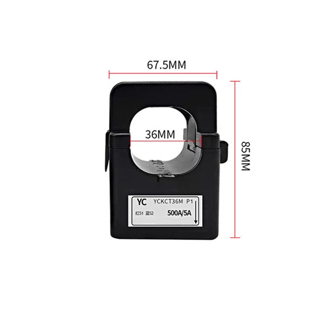 OPEN CORE CURRENT Transformer Split Core Current Transformer Sensor ...