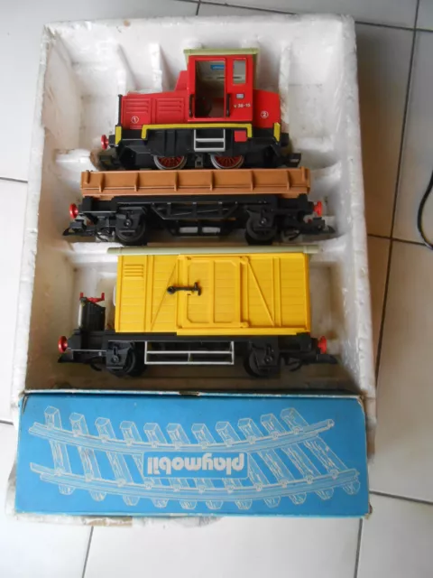Playmobil Coffret Train vintage 4025 en boite