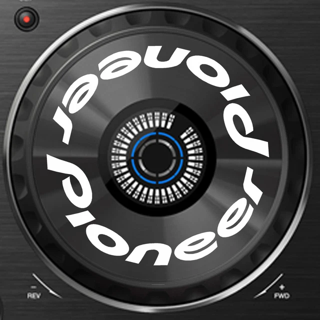 Pioneer Fibra De Carbono Xdj Rx / Rx2 Jog / Gráficos Slipmat
