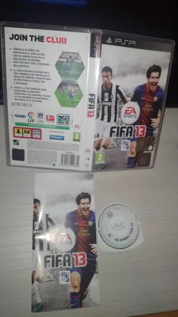 FIFA 13 PSP PlayStation Portable Versione Italiana Completa Di Libretto