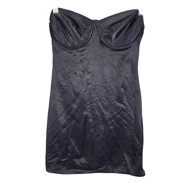 BODYSLIMMERS NANCY GANZ Shapewear Slip Women 36B Black Underwire ...