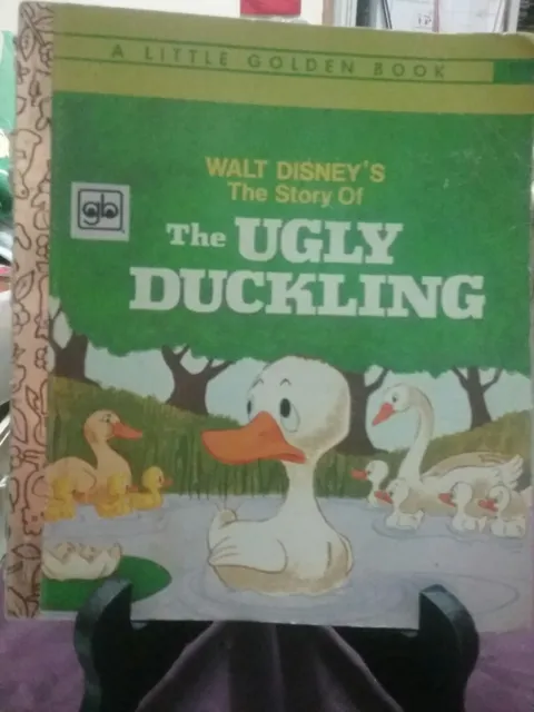 Walt Disney's THE STORY OF THE UGLY DUCKLING Little Golden Book 1970 S/C GC