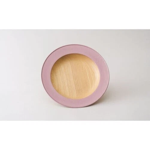 Asada Japón Harigiri Utsuro Madera Placa Yamanaka-Shikki Madera Vajilla