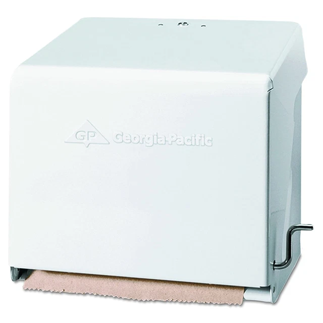 Georgia Pacific Professional 56201 Universal Crank Paper Towel Dispenser - White