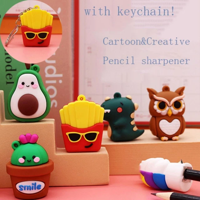 Pencil Cutting Cartoon Pencil Sharpener Pencil Cutter Kawaii  School Gift